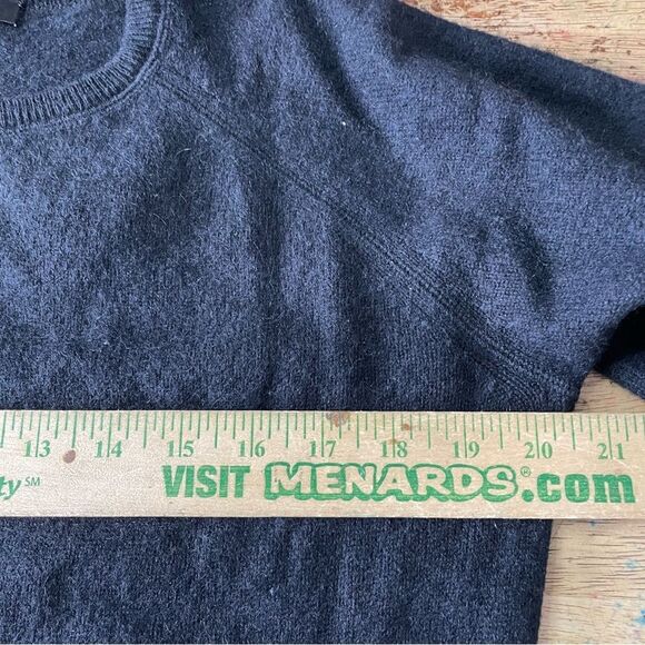 Naked Cashmere Black‎ Raglan Crewneck Sweater Size Medium - Picture 6 of 8